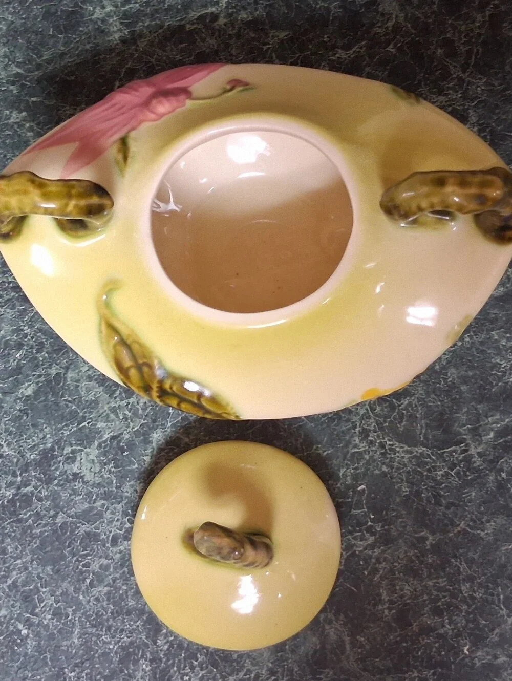 Vintage Hull Pottery Woodland Teapot Sugar Creamer Tea Set Green W26, W27, W28